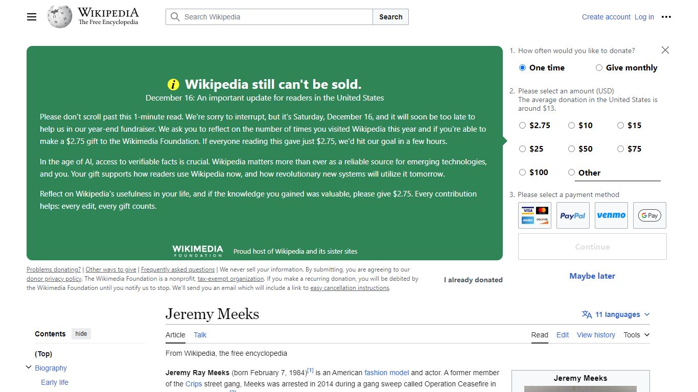 Jeremy Meeks - Wikipedia